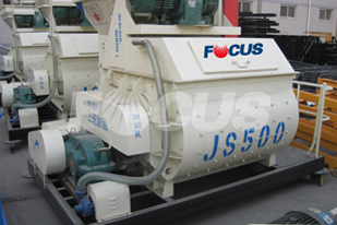 JS500 double-shaft compulsory Concrete Mixer