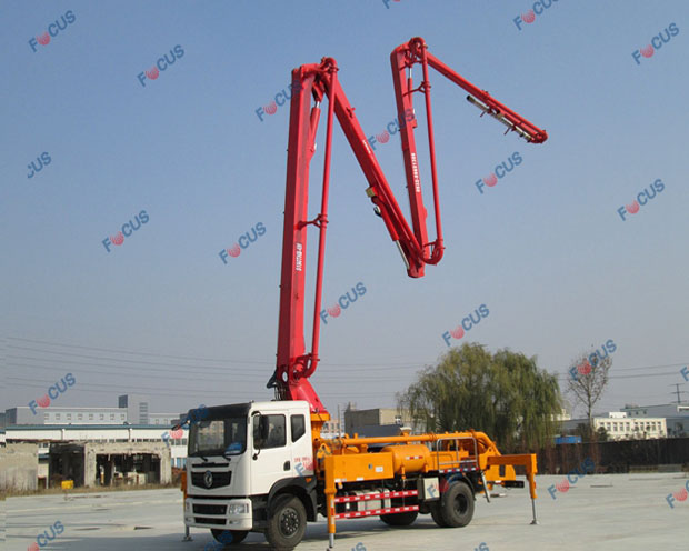 29m and 42m truck mounted concrete line pumps for sale Picture 6