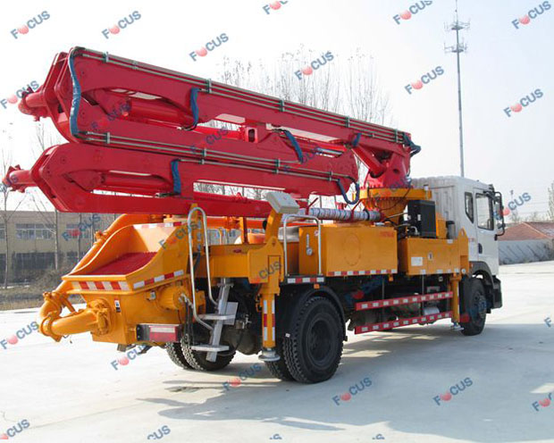 29m and 42m truck mounted concrete line pumps for sale Picture 1 