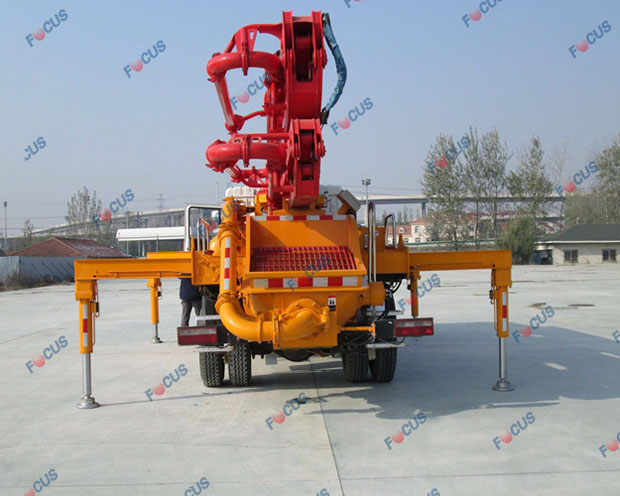 29m and 42m truck mounted concrete line pumps for sale Picture 2