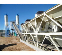 HZS60 Concrete Batching Plant Project 2