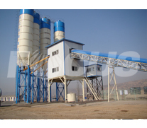 HZS60 Concrete Batching Plant Project 3