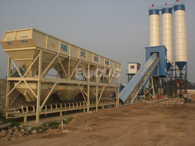 HZS90 Concrete Batching Plant