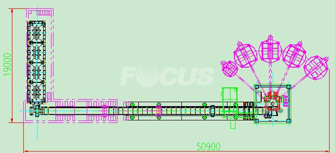 CAD Photo 3 of HZS120/100 Concrete Batching Plant