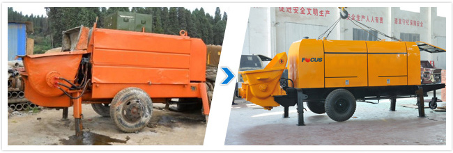 Photo of Trailer Concrete Pump