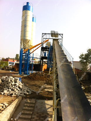Photo 4 of HZS90 Concrete Batching Plant in Wuhan