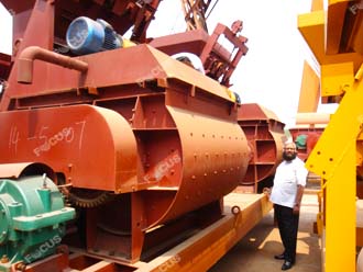 Concrete Mixing Plant For Industry Of Manufacture Of Block Photo 3