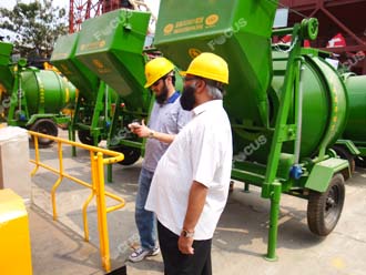 Concrete Mixing Plant For Industry Of Manufacture Of Block Photo 6