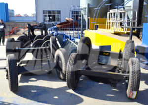 Traveling System Of Mobile Asphalt Mixing Plant