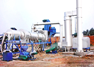 Burning System Of Asphalt Drum Mixing Plant