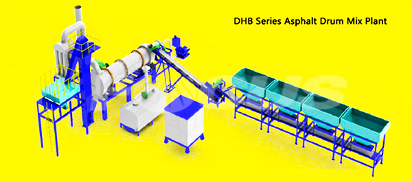 DHB Series Asphalt Drum Mixing Plant